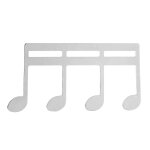 Partition clip note métal motif délicat livre de musique clip page titulaire pour piano guitare argent ... Partition clip note métal motif délicat livre de musique clip page titulaire pour piano guitare argent ...
