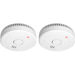 Patb - elro fs180111 détecteur de fumée - conforme a la norme européenne en14604, blanc (lot de 2) Patb - elro fs180111 détecteur de fumée - conforme a la norme européenne en14604, blanc (lot de 2)