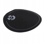 Patch de grosse caisse noir 65 mm, peau de grosse caisse, pad de grosse caisse, pices d'instrument 420 ...