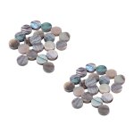 Paua vert ormeau points d'incrustation banjo d'ukulele de guitare de 6 mm (paquet de 40)