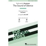 Paul simon : the sound of silence - partitions pour chorales sab opt. a cappella hl00329920