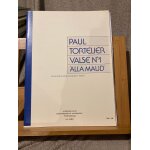 Paul tortelier valse n1 alla maud partition 2 violoncelles piano ed. leduc
