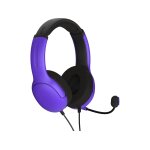 Pdp - casque de jeu stéréo filaire airlite ultra violet pour ps5 et ps4 Pdp - casque de jeu stéréo filaire airlite ultra violet pour ps5 et ps4