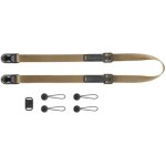 Peak design leash - coyote (braun / beige) - schlanker kameragurt f�r systemkameras und kleinere dslrs, ...
