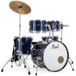Pearl rs525sc / c743 roadshow royal blue metallic batterie avec cymbales