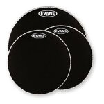Peau evans onyx sablée noire pour tom ou caisse - claire de 13 pouces - b13onyx2 Peau evans onyx sablée noire pour tom ou caisse - claire de 13 pouces - b13onyx2