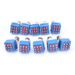 Pdale a 9 broches 3pdt pour effets de guitare, bote a pdale, pdale avec interrupteur en mtal au ...