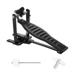 P�dale de batterie en alliage d'aluminium noir enfants rack batterie p�dalier