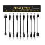 Pédale dâ¿effet guitare alimentation 8 dcoutput isolés accessoires guitare Pédale dâ¿effet guitare alimentation 8 dcoutput isolés accessoires guitare