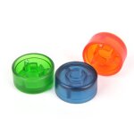 P�dale effet guitare, 10 pi�ces, couleur bonbon, bouton de protection, pare - chocs en plastique