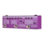 Pédale d'effets guitare 6 - en - 1 reverb chorus distortion overdrive booster buffer full metal shell ... Pédale d'effets guitare 6 - en - 1 reverb chorus distortion overdrive booster buffer full metal shell ...