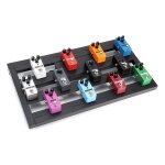 P�dale d'effets de guitare p�dale d'effets de guitare en alliage d'aluminium portable pedalboard