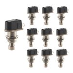 P�dale d'effets de guitare bo�te momentan�e spst bouton au pied bouton - poussoir paquet de 10