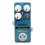 P�dale d'effet de guitare chorus true bypass metal shell chorus effet basse footswitch