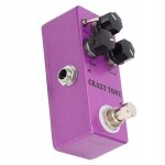 Pédale d'effet guitare distortion crazy tone w Pédale d'effet guitare distortion crazy tone w