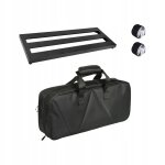 Pdale d'effets pour guitare, solide, stable et portable, avec sac de transport, bass m