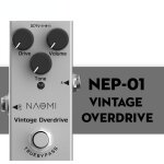 P�dale d'effet guitare vintage overdrive / volume / tone p�dale d'effet mini single type dc 9v true bypass ...