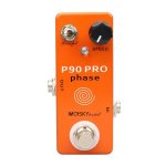 P�dale d'effet p90 pro pour guitare electrique, vintage, phaseur de phase, coque enti�rement en m�tal, ...