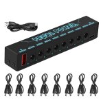 Pédales de guitare 5v alimentation avec sorties 8 voies pédalier portable durable alimentation guitares ... Pédales de guitare 5v alimentation avec sorties 8 voies pédalier portable durable alimentation guitares ...