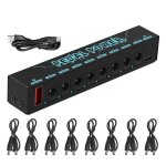 Pédales de guitare 5v alimentation avec sorties 8 voies pédalier portable durable alimentation guitares ... Pédales de guitare 5v alimentation avec sorties 8 voies pédalier portable durable alimentation guitares ...