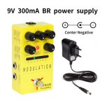 Pédale de modulation fs05 pour guitare numérique, avec 11 effets de modulation et 7 emplacements prédéfinis, ... Pédale de modulation fs05 pour guitare numérique, avec 11 effets de modulation et 7 emplacements prédéfinis, ...
