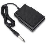 Pédale de sustain de clavier electronique pour accessoire d'instrument de piano numérique, noir Pédale de sustain de clavier electronique pour accessoire d'instrument de piano numérique, noir