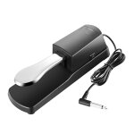Pedale de sustain pour claviers electroniques roland korg, pedale de support pour piano