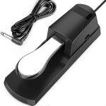 Pdale de sustain haut de gamme pour clavier de piano, clavier universel yamaha roland casio, acier inoxydable ...