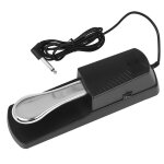 P�dale de sustain p�dale de sustain en m�tal r�glable a tension antid�rapante pour claviers electroniques ...