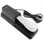 Pédale de sustain universelle pour clavier, pédale de pied universelle avec interrupteur de polarité ... Pédale de sustain universelle pour clavier, pédale de pied universelle avec interrupteur de polarité ...