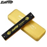 Peigne en abs t22k, 22 trous, trmolo harmonica, instruments musicaux, harmonica, cl c, bouche professionnell ...