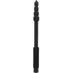 Perche de micro portable, bras de micro extensible a 4 5 sections avec poigne en mousse et filetage ...