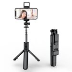 Perche à selfie bluetooth sans fil avec obturateur à distance, mini trépied portable, support de prise ... Perche à selfie bluetooth sans fil avec obturateur à distance, mini trépied portable, support de prise ...