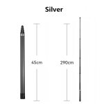 Perche à selfie invisible en fibre de carbone, super longue, 2. 9m, adaptée pour insta360 bery tage, ... Perche à selfie invisible en fibre de carbone, super longue, 2. 9m, adaptée pour insta360 bery tage, ...