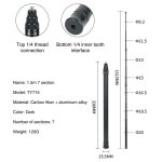 Perche à selfie invisible en fibre de carbone, super longue, 300cm, adaptée pour insta360 bery, action ... Perche à selfie invisible en fibre de carbone, super longue, 300cm, adaptée pour insta360 bery, action ...