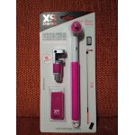 Perche tlescopique selie stick avec tlcommande bluetooth rose me - shot deluxe 2. 0 - blanc / rose ...