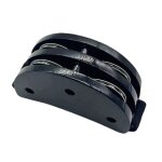 Percussion tambourin pied d'instrument musique percussion secoueur pied avec des cloches en acier pour ...