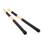 Persch - baguettes de tambour de jazz noires, accessoires de divertissement, brosses a batterie, instruments ...