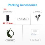 Petit enregistreur vocal activ par carte 64 go , espia 4 - 32 go, hd noise, sap digital, dictaphone ...