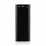 Le plus petit enregistreur vocal professionnel , mini dictaphone audio numrique, lecteur mp3, cl usb, ...