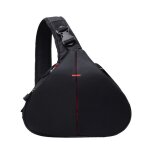 Petit sac de voyage �tanche pour appareil photo dslr, sacs de photographie, sac � bandouli�re triangulaire ...
