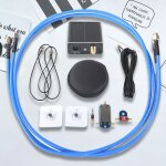 Petite antenne  boucle magntique active 50k - 500mhz, kit d'antenne radio  ondes courtes hf am fm ...