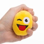 Petite balle antistress �motic�ne en peluche - anti stress emoj