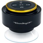 Petite enceinte bluetooth salle de bain, etanche ipx7, mini bluetooth speaker avec micro et ventouse ...