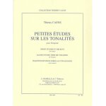 Thierry caens : petites etudes sur les tonalites pour trompette - recueil trompette 9790230793032 alha09303 ...