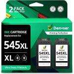 Pg 545 xl pg 545xl black ink cartridges replacement for canon 545 xl pg545 for canon pixma ts3350 ts3450 ...