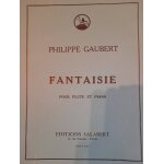 Philippe gaubert : fantaisie flute and piano - fl�te et piano. performing notes by bruno jouard - recueil ...