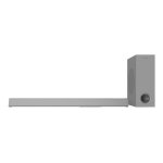Philips htl3325 - barre de son sans fil bluetooth - argent Philips htl3325 - barre de son sans fil bluetooth - argent