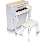 Piano droit enfant blanc delson 25 touches Piano droit enfant blanc delson 25 touches