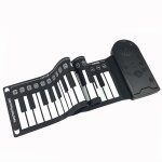 Piano electrique numérique 49 touches, portable, en silicone souple, compatible avec les débutants Piano electrique numérique 49 touches, portable, en silicone souple, compatible avec les débutants